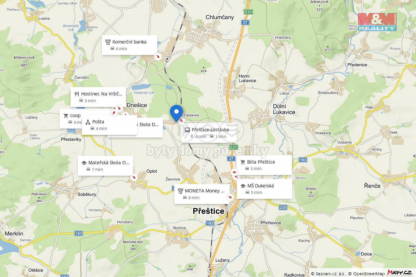 Přeštice - Zastávka, okres Plzeň-Jih