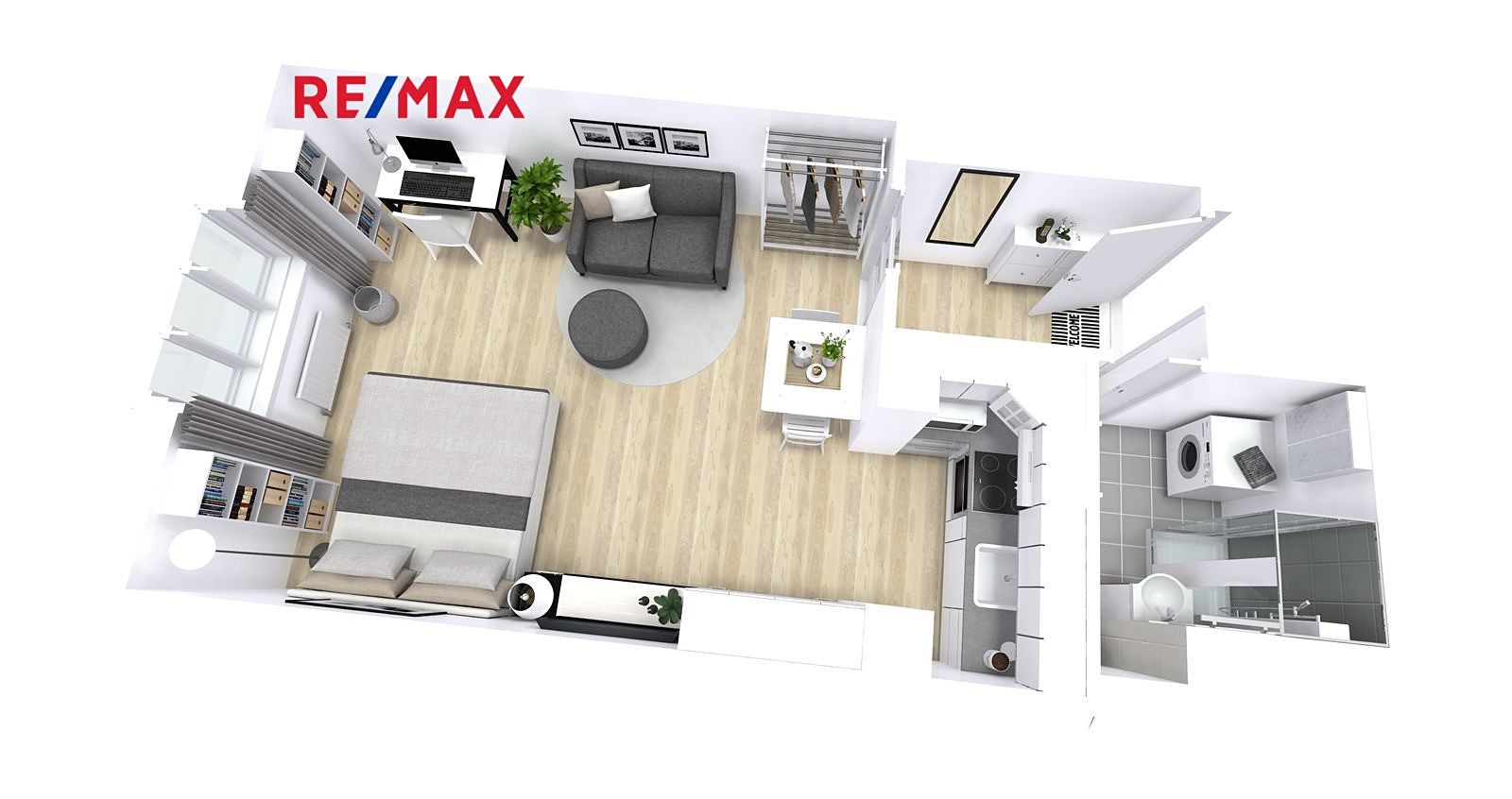 Prodej bytu 1+kk 33 m², 28. pluku, Praha 10 - Vršovice