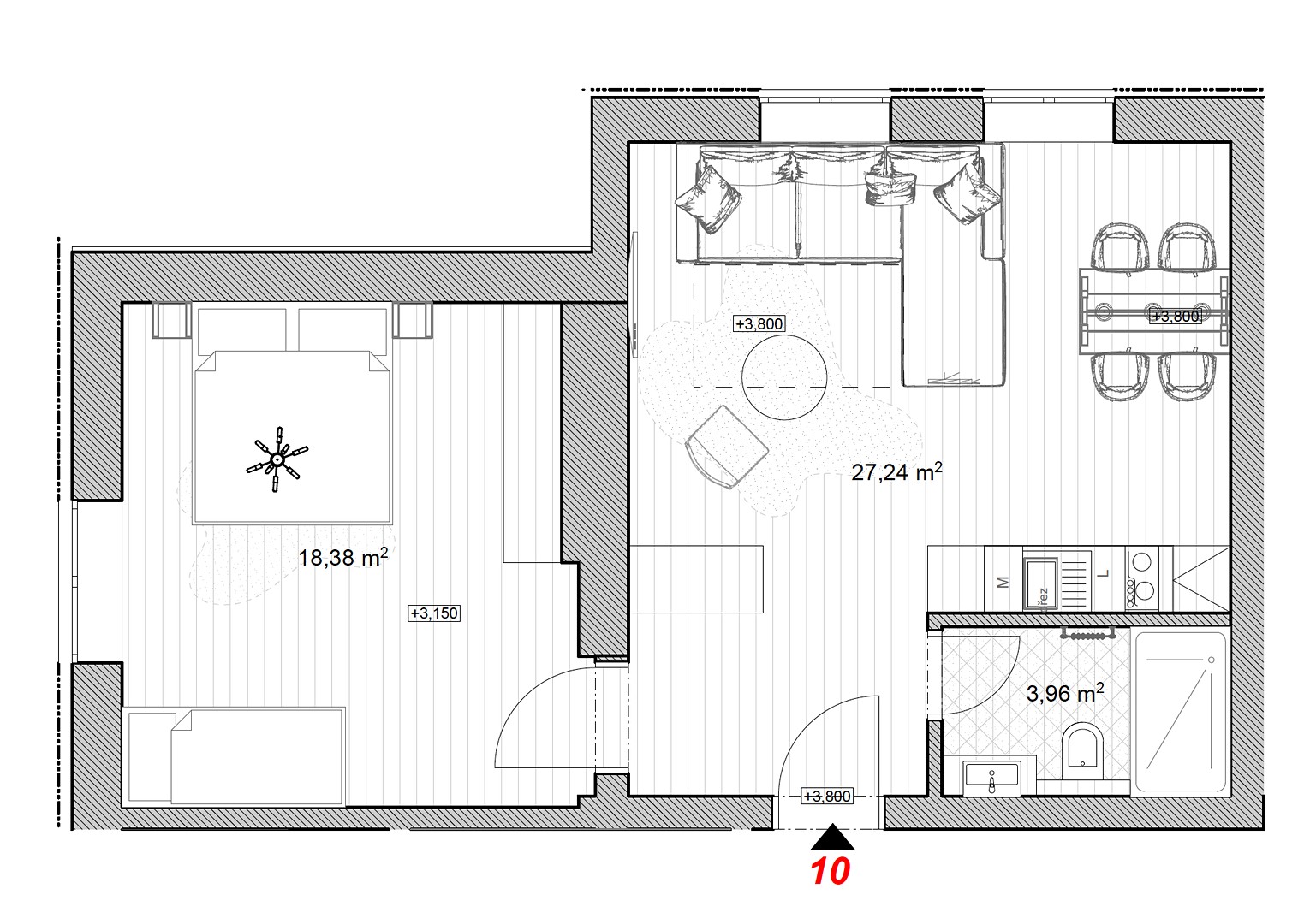Prodej bytu 2+kk 50 m², Albrechtice v Jizerských horách - Mariánská Hora, okres Jablonec nad Nisou