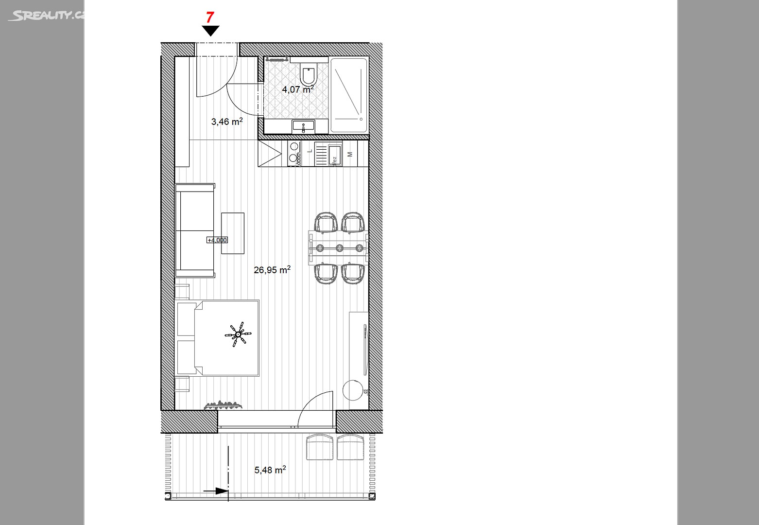 Prodej bytu 2+kk 34 m², Albrechtice v Jizerských horách - Mariánská Hora, okres Jablonec nad Nisou