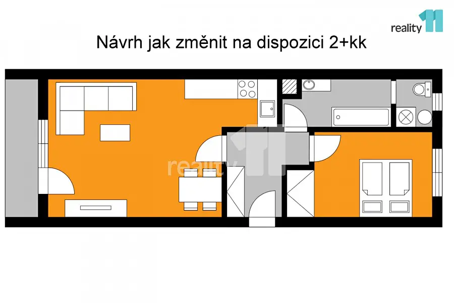 Prodej bytu 2+kk 51 m², Sportovců, Hýskov