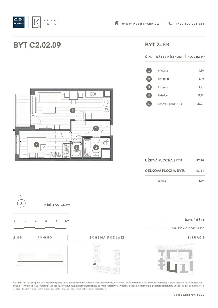 Prodej bytu 2+kk 47 m², Kolbenova, Praha 9