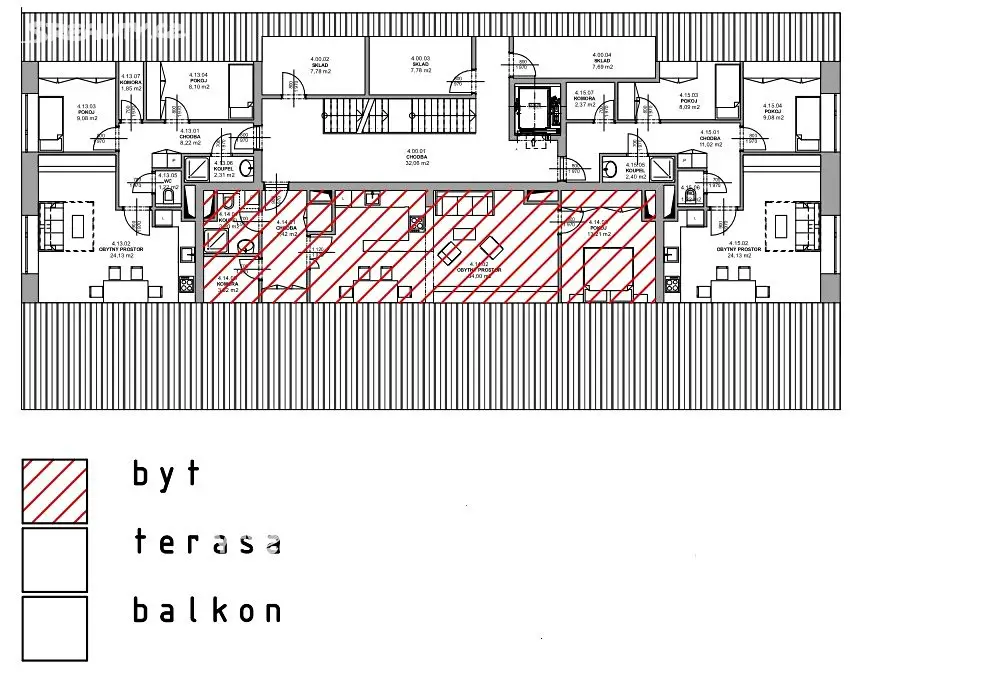 Prodej bytu 2+kk 62 m², Železná Ruda - Hojsova Stráž, okres Klatovy