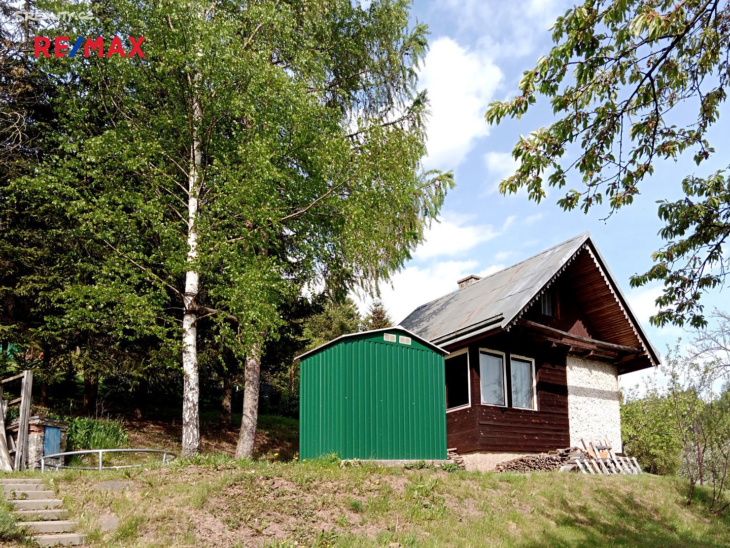 Prodej  chaty 27 m², pozemek 513 m², Hronov - Velký Dřevíč, okres Náchod