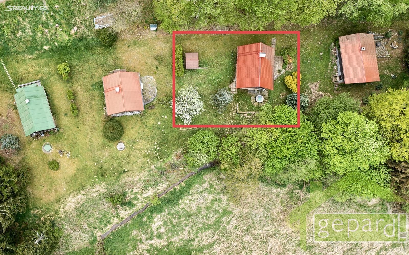Prodej  chaty 65 m², pozemek 405 m², Sedlčany - Třebnice, okres Příbram