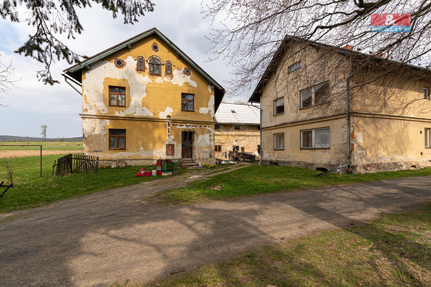 Prodej  zemědělské usedlosti 772 m², pozemek 2 173 m², Moravský Beroun - Nové Valteřice, okres Olomouc
