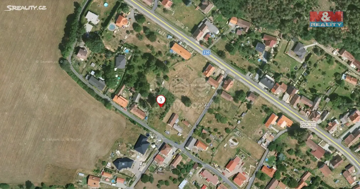 Prodej  stavebního pozemku 1 093 m², Dolce, okres Plzeň-jih