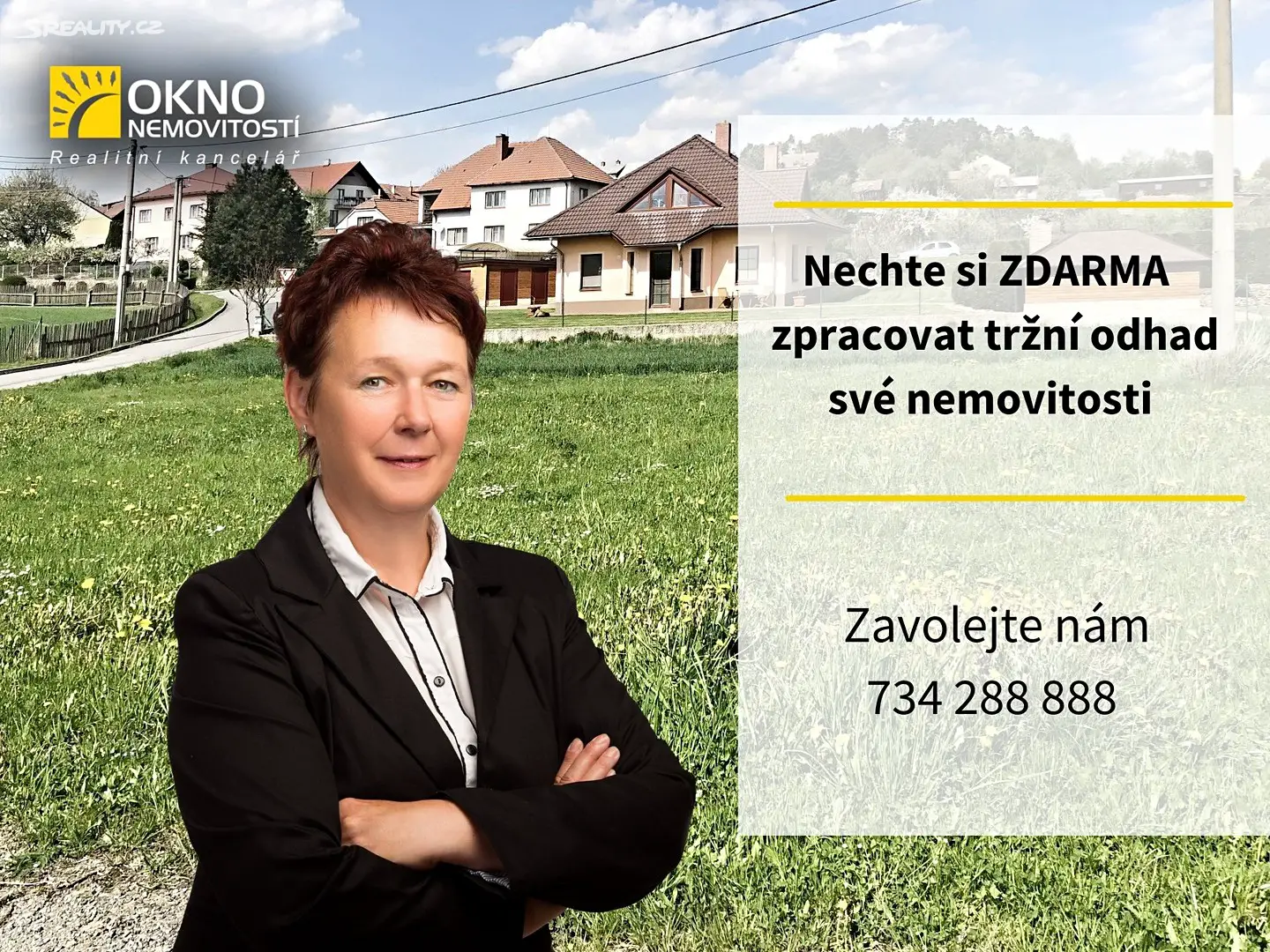 Prodej  stavebního pozemku 1 134 m², Krásněves, okres Žďár nad Sázavou