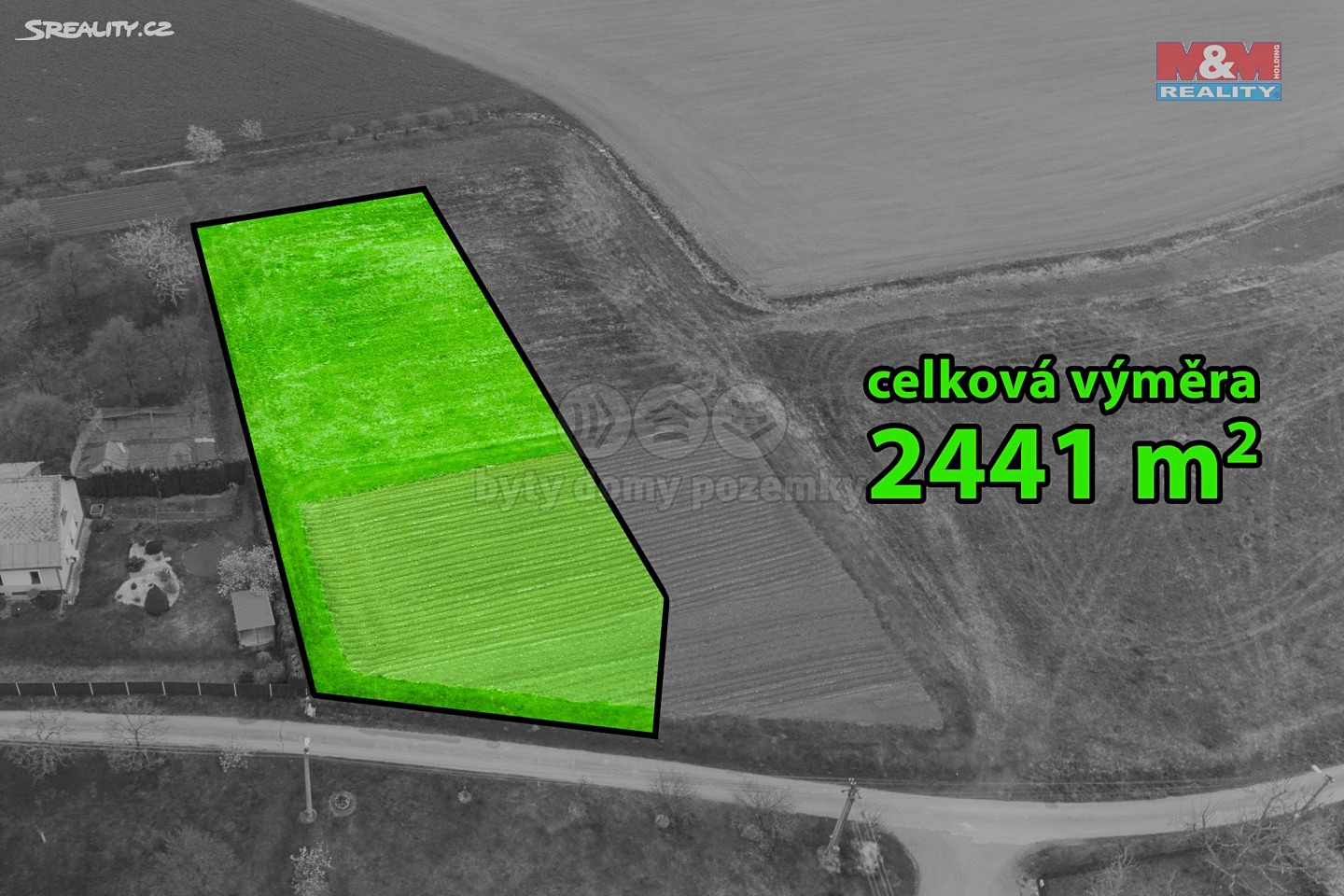 Prodej  stavebního pozemku 2 441 m², Litoboř, okres Náchod