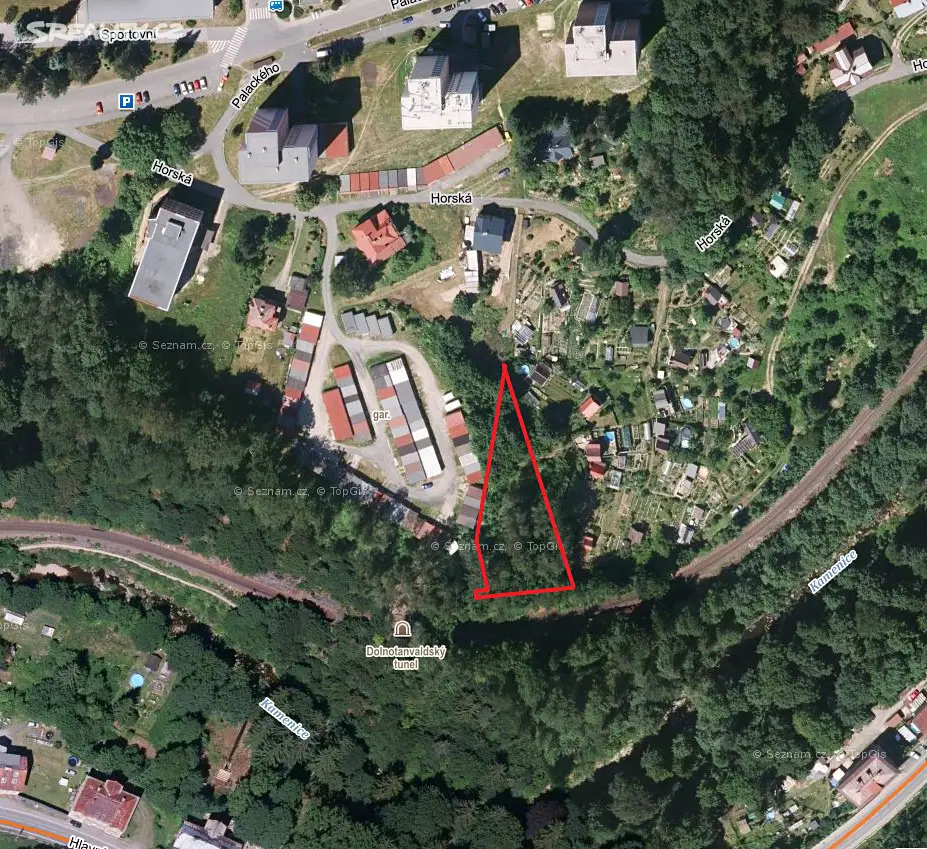 Prodej  lesa 1 897 m², Tanvald, okres Jablonec nad Nisou