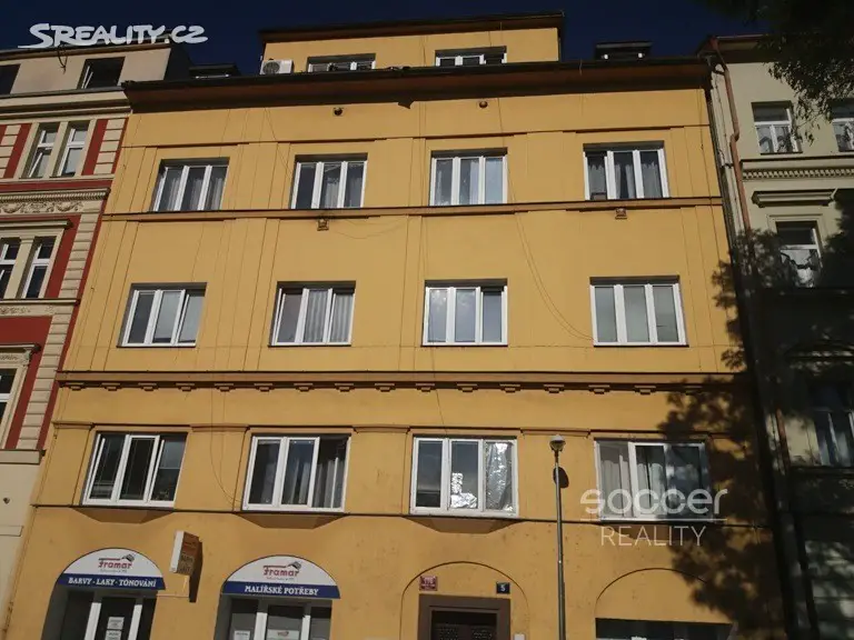 Pronájem bytu 1+kk 25 m², Za papírnou, Praha 7 - Holešovice