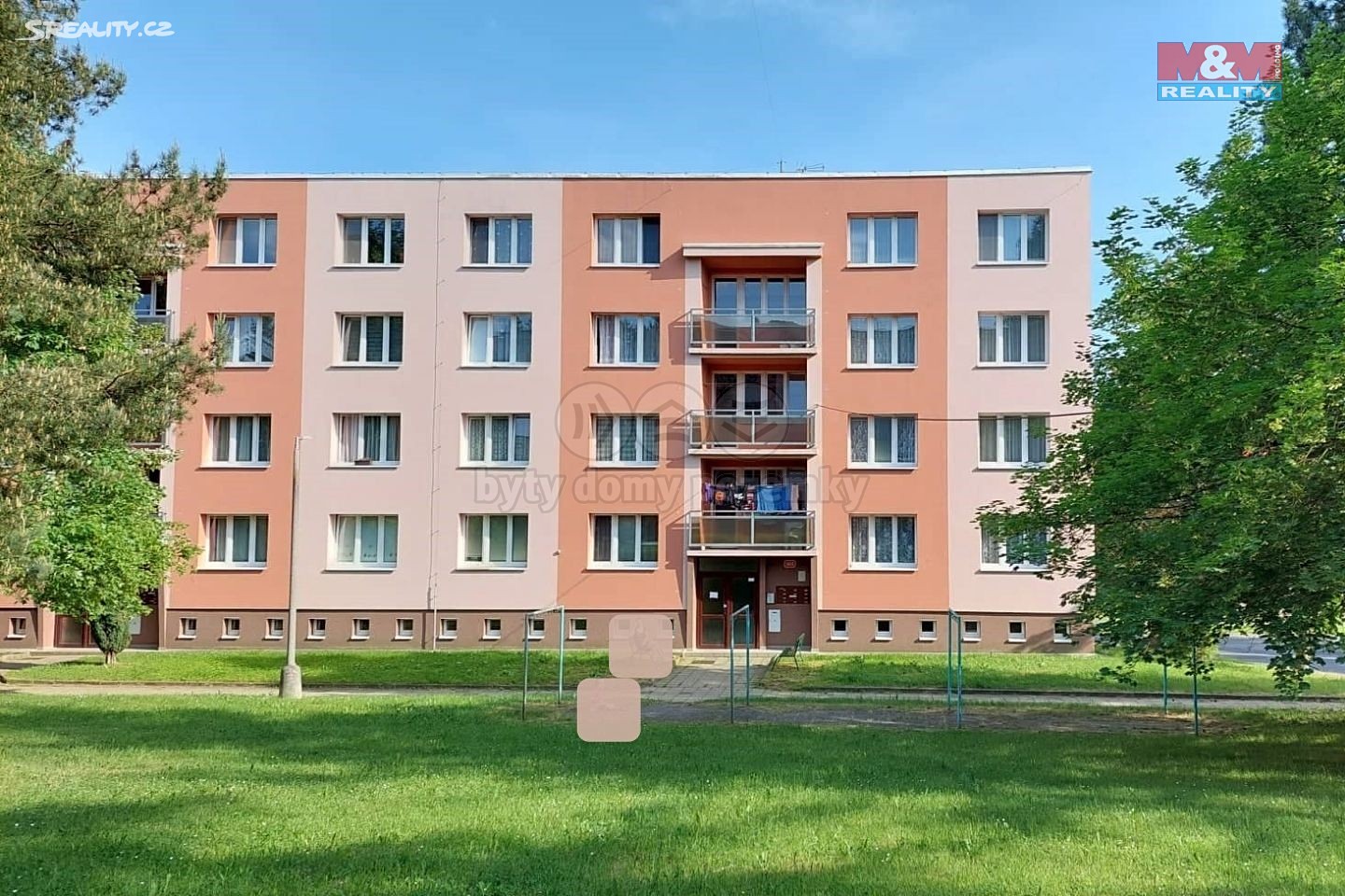 Pronájem bytu 2+1 60 m², Švabinského, Domažlice - Týnské Předměstí