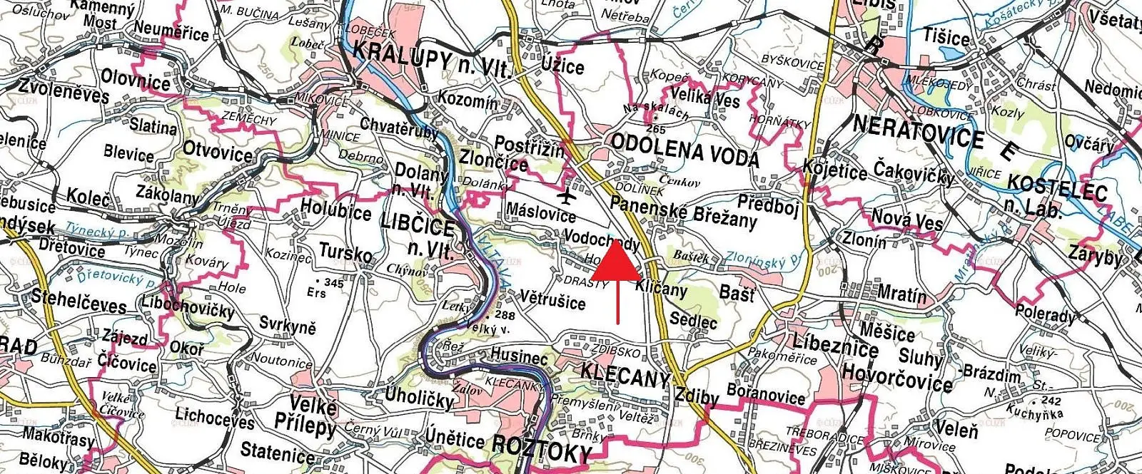 Klíčany, okres Praha-východ