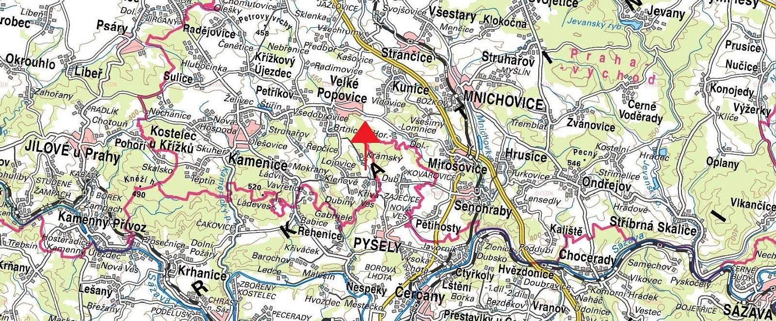 Velké Popovice, okres Praha-východ