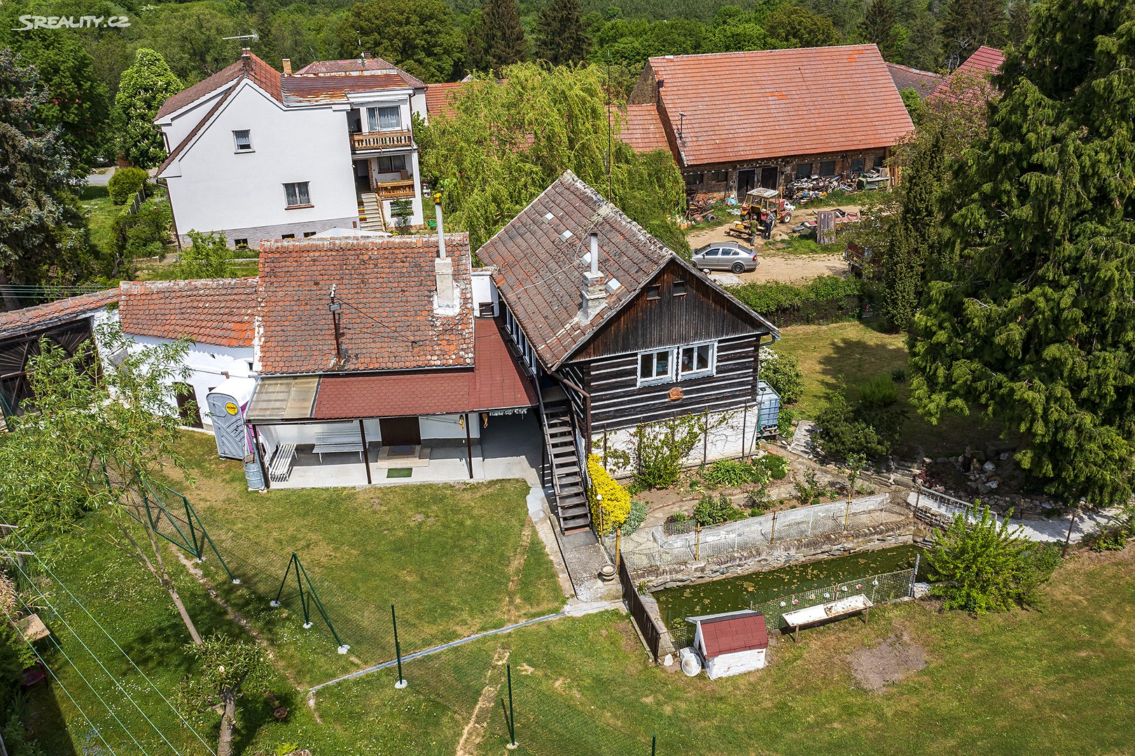 Prodej  chalupy 92 m², pozemek 2 318 m², Bohy, okres Plzeň-sever