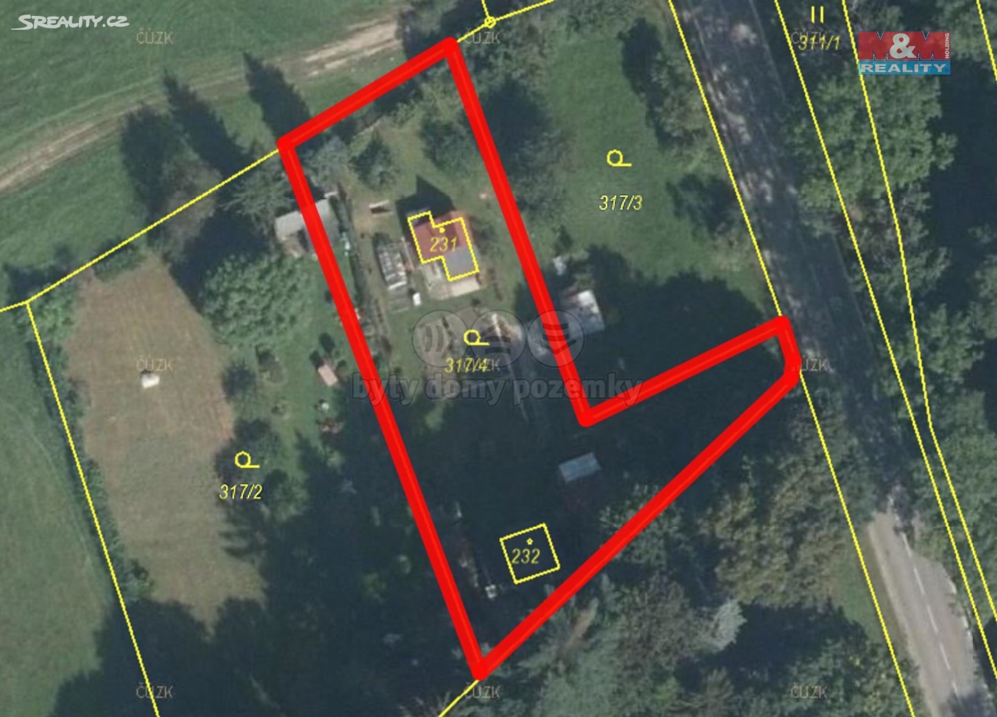 Prodej  chaty 56 m², pozemek 1 442 m², Frýdlantská, Chrastava - Horní Chrastava
