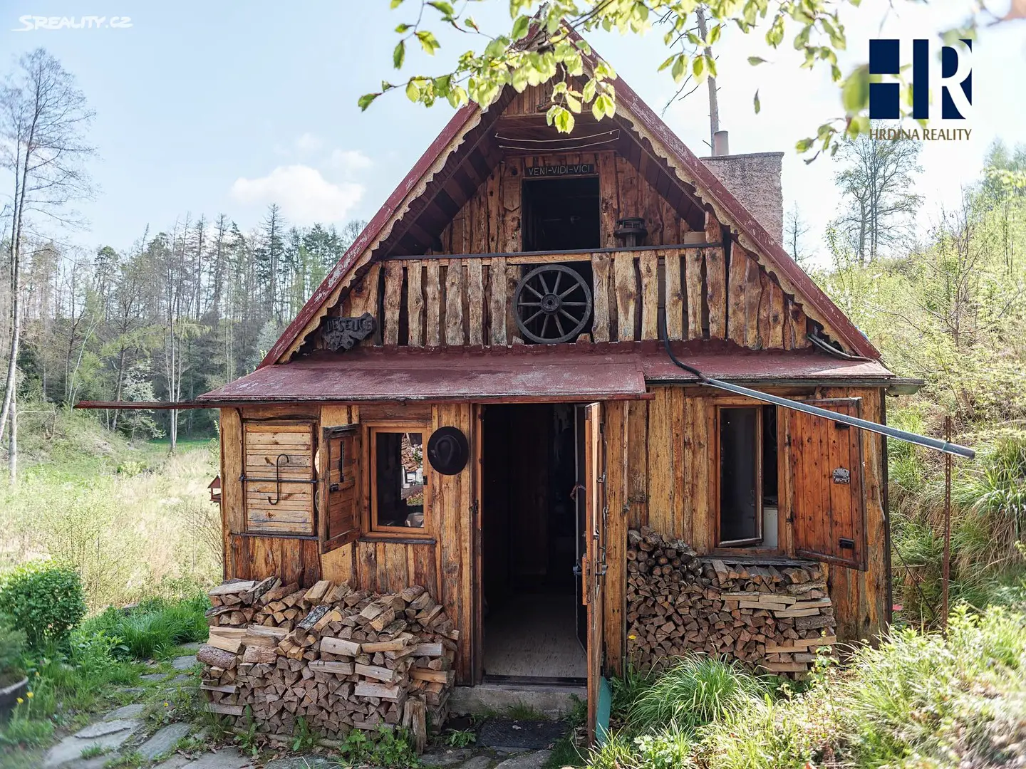 Prodej  chaty 50 m², pozemek 794 m², Havlíčkův Brod - Veselice, okres Havlíčkův Brod