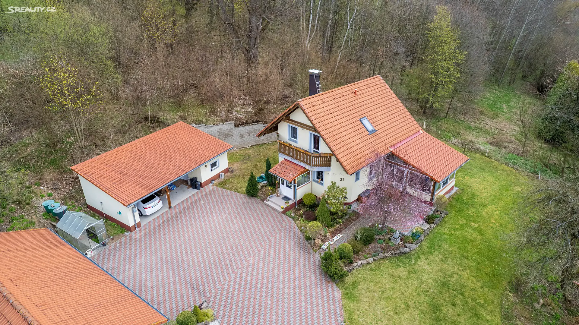Prodej  rodinného domu 280 m², pozemek 1 739 m², Přimda - Málkov, okres Tachov