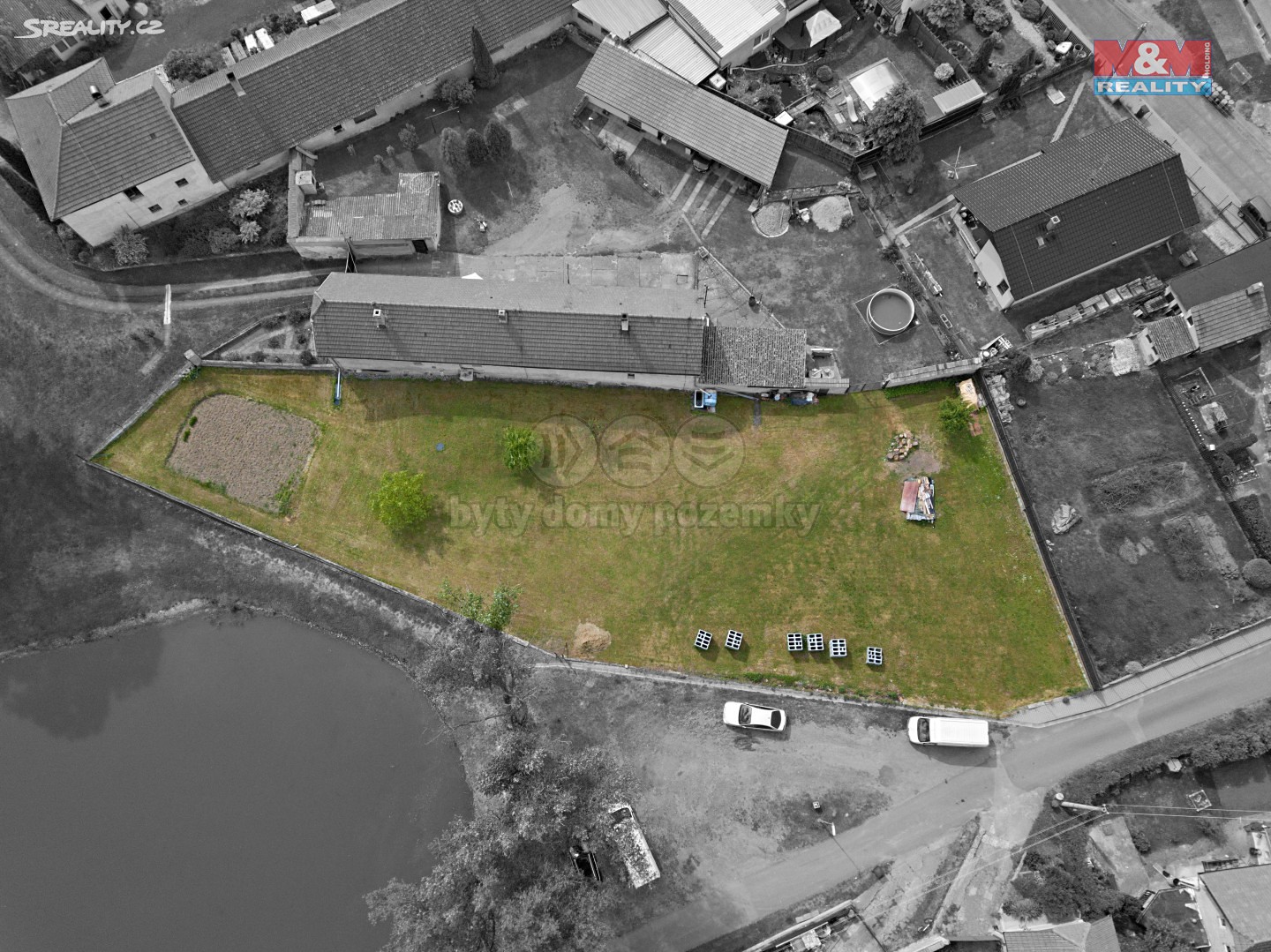 Prodej  stavebního pozemku 1 454 m², Býkev, okres Mělník