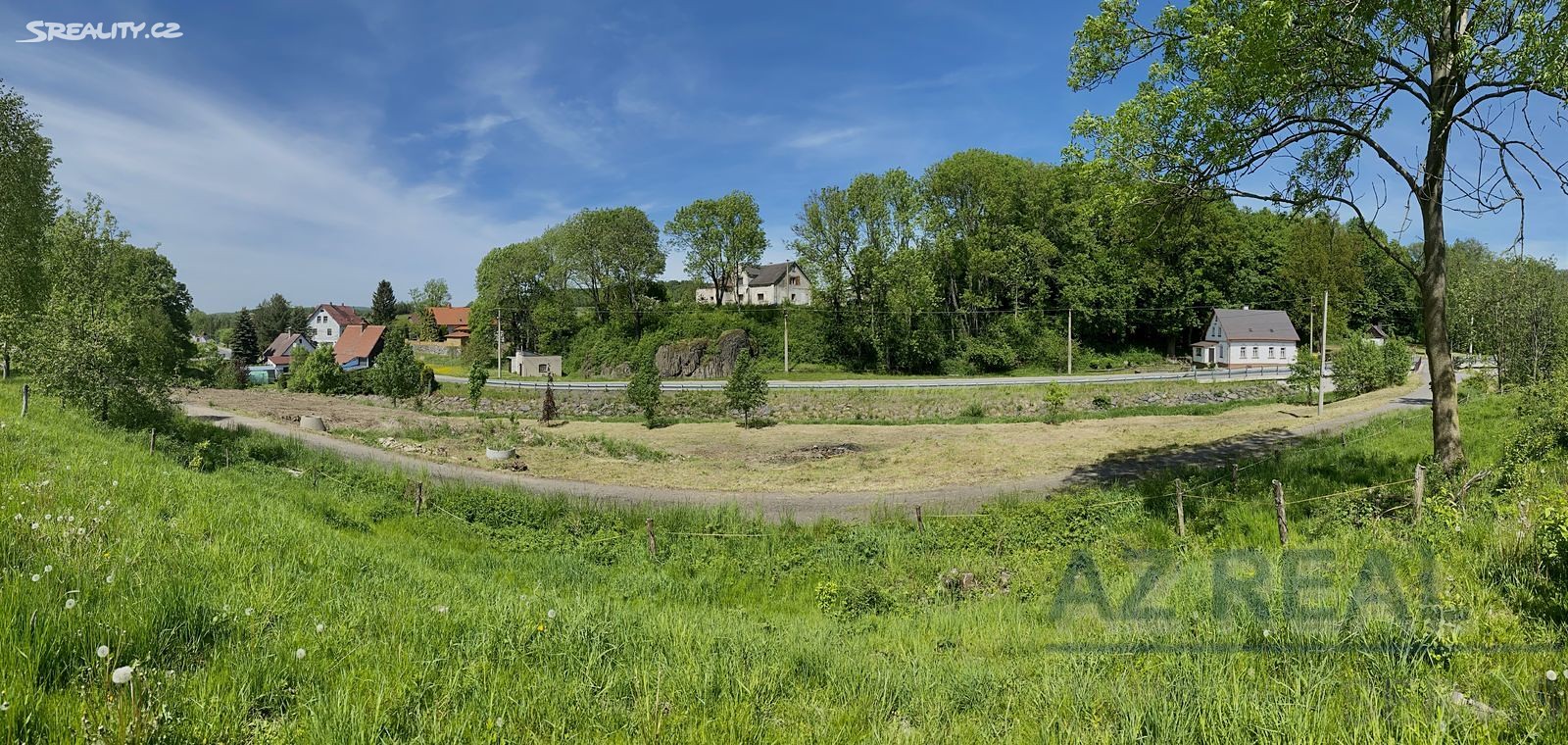 Prodej  stavebního pozemku 2 933 m², Heřmanice, okres Liberec