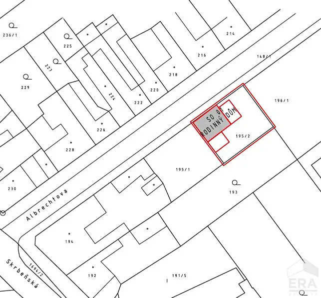 Prodej  stavebního pozemku 303 m², Horka nad Moravou, okres Olomouc