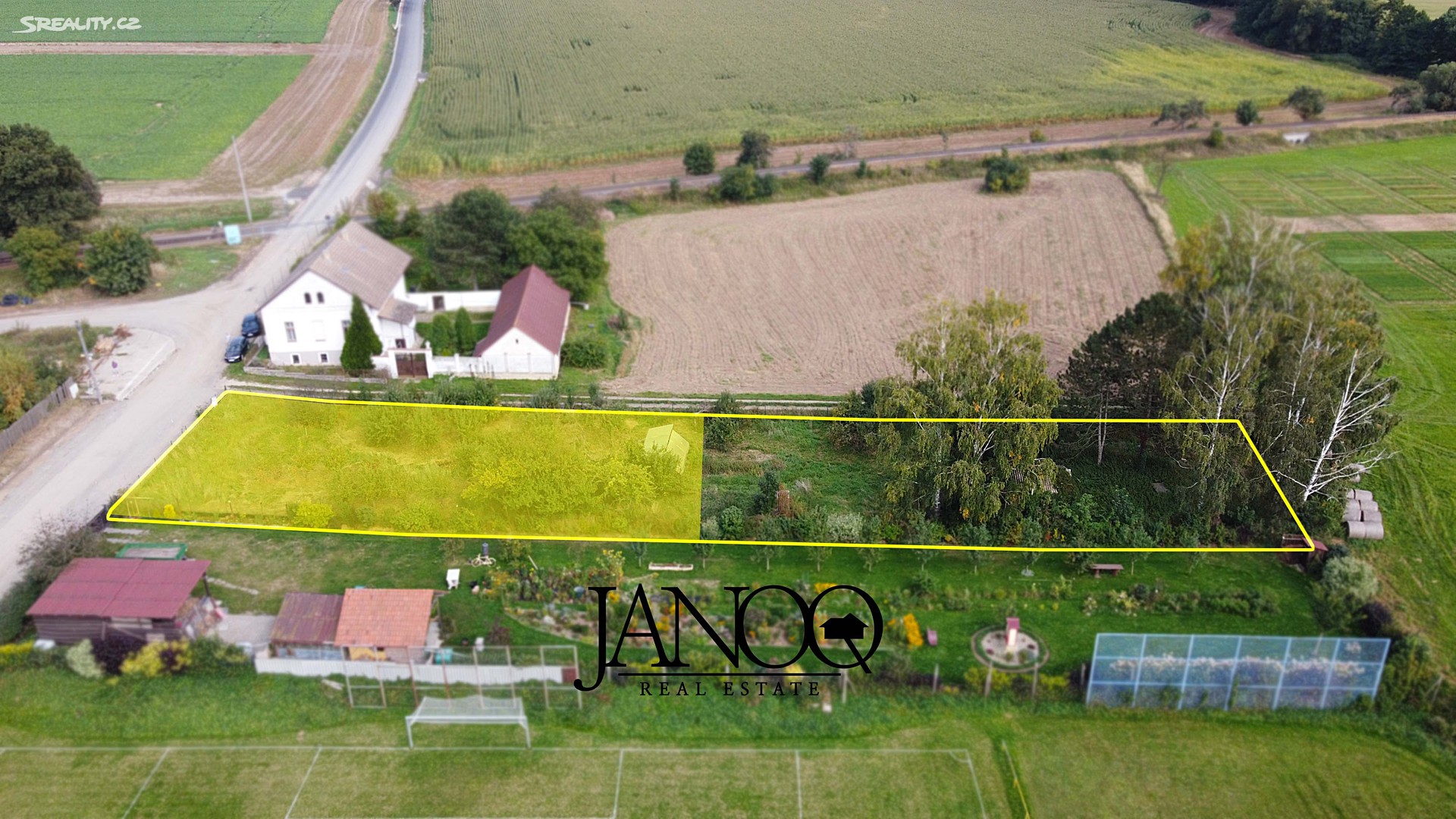 Prodej  stavebního pozemku 1 095 m², Jaroměřice, okres Svitavy