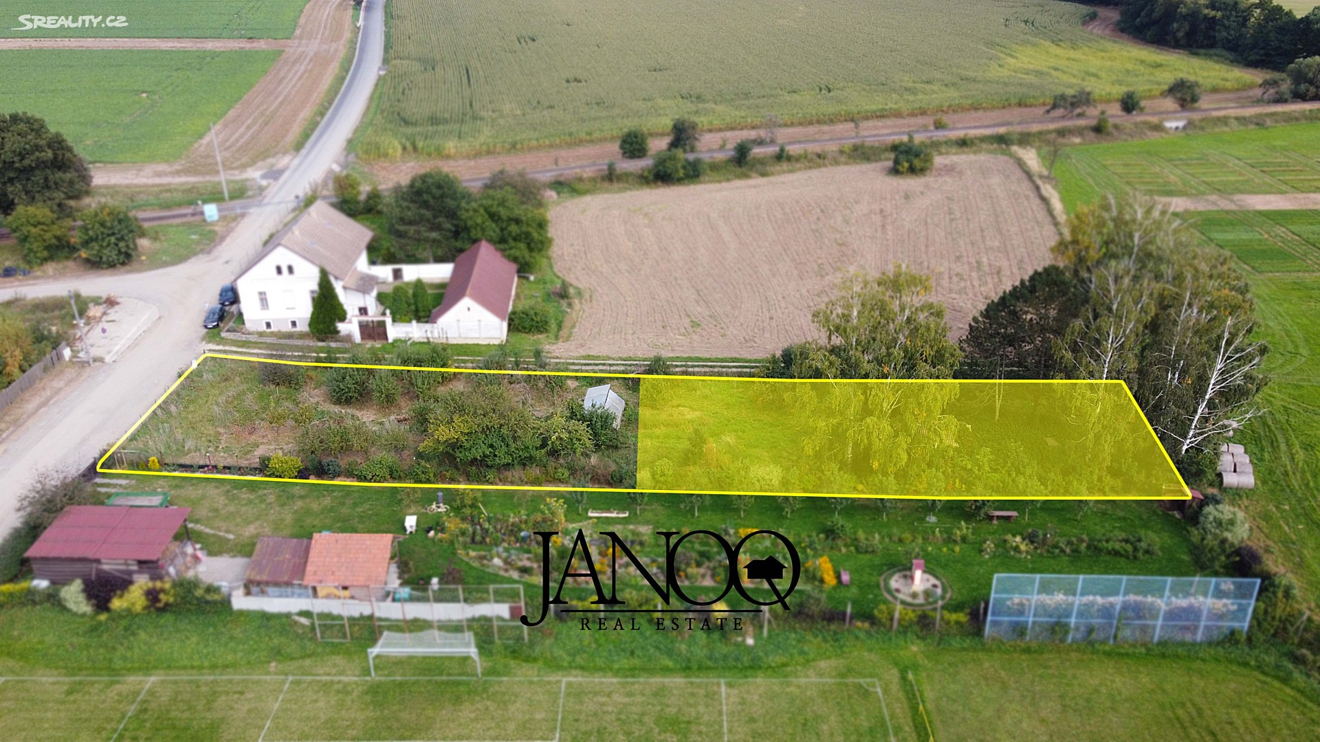 Prodej  stavebního pozemku 1 095 m², Jaroměřice, okres Svitavy