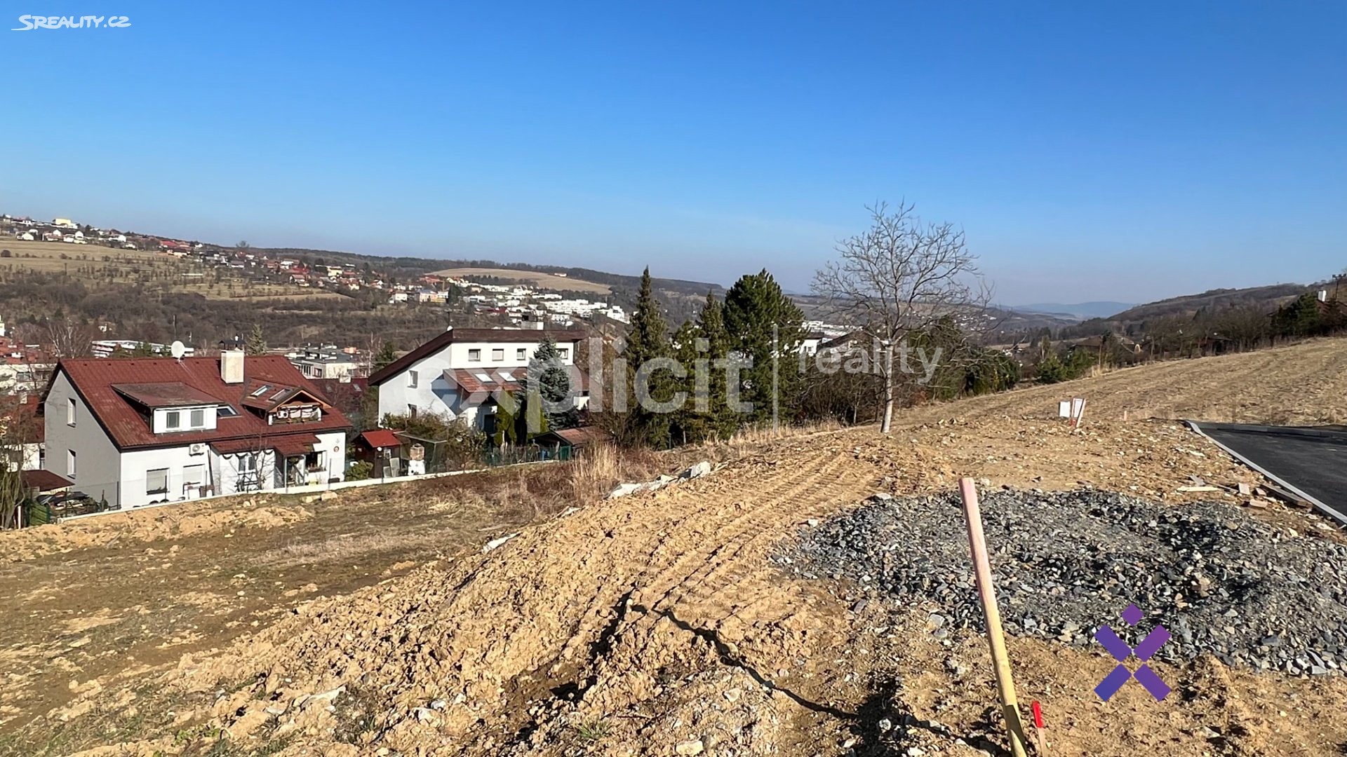 Prodej  stavebního pozemku 638 m², Boněcko III, Zlín - Příluky
