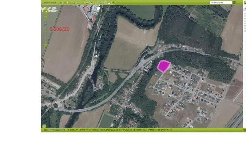 Prodej  lesa 3 439 m², Písková Lhota, okres Mladá Boleslav