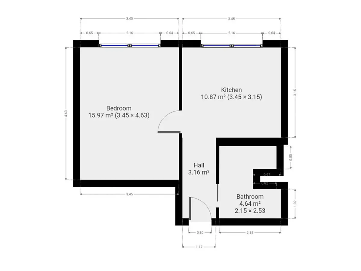 Pronájem bytu 1+1 36 m², Olbramovická, Praha 4 - Kamýk