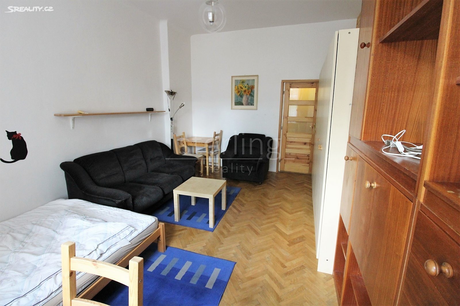Pronájem bytu 1+kk 34 m², Puškinovo náměstí, Praha 6 - Bubeneč