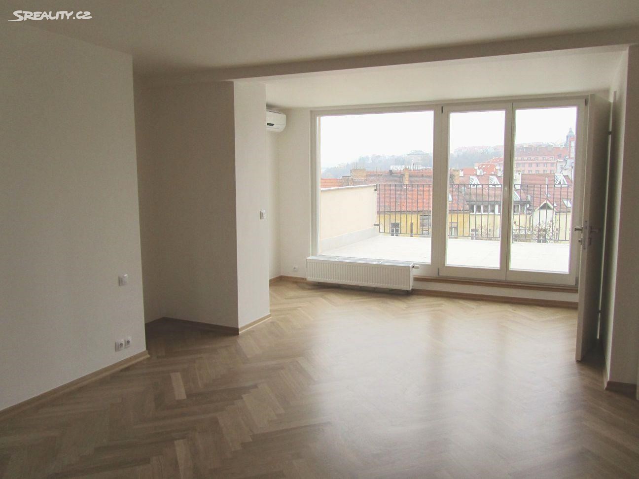 Pronájem bytu 3+kk 96 m² (Mezonet), Žitomírská, Praha 10 - Vršovice