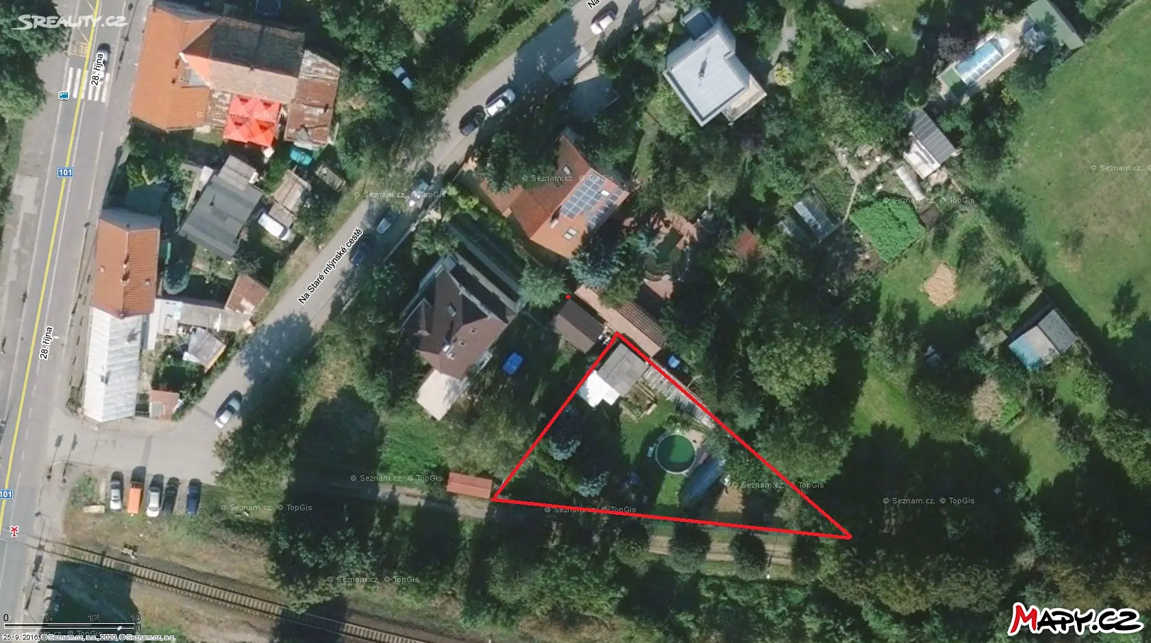 Pronájem  zahrady 692 m², Kralupy nad Vltavou - Mikovice, okres Mělník