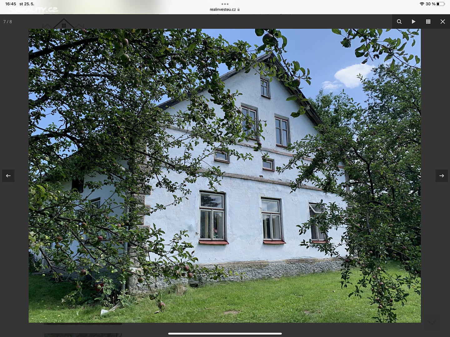 Prodej  rodinného domu 140 m², pozemek 2 000 m², Krouna - Rychnov, okres Chrudim