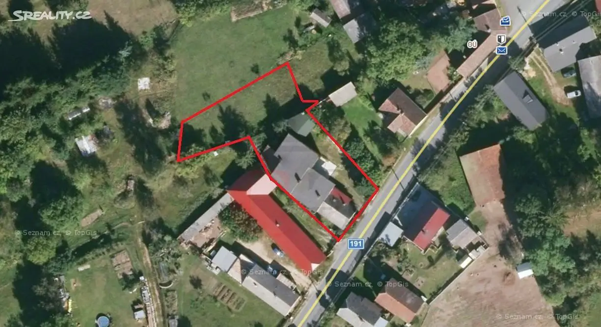 Prodej  rodinného domu 480 m², pozemek 1 348 m², Vrčeň, okres Plzeň-jih