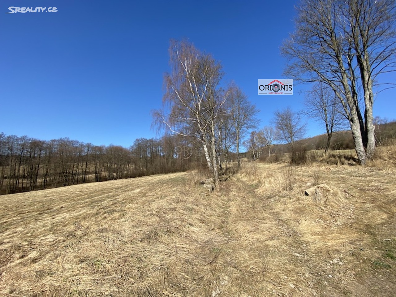 Prodej  stavebního pozemku 3 000 m², Boleboř - Orasín, okres Chomutov