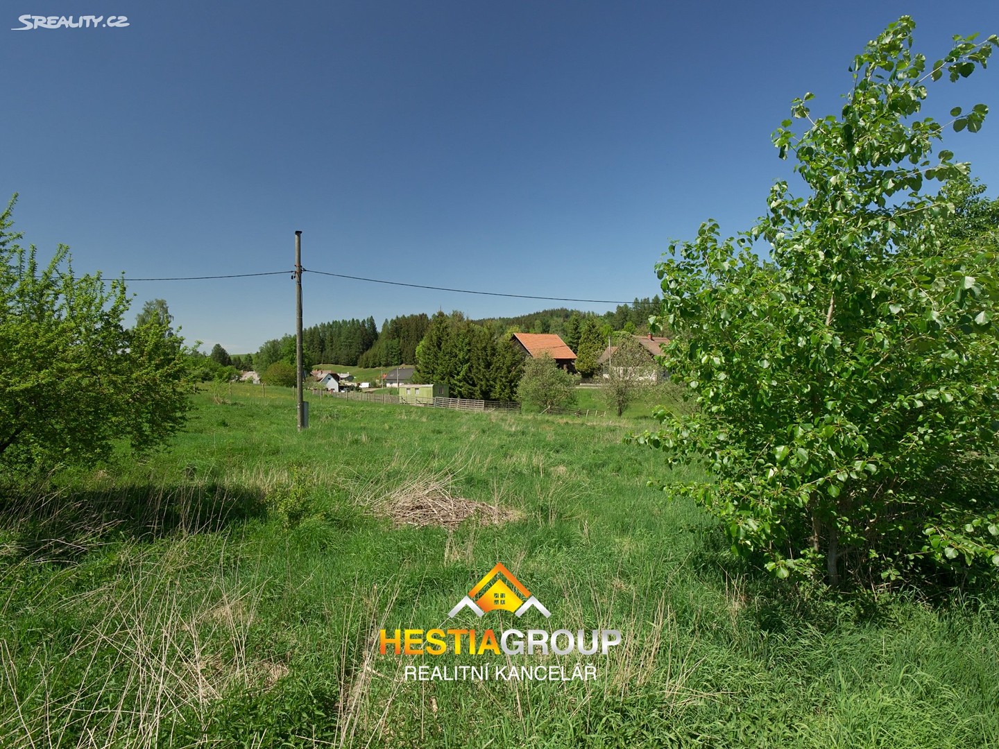 Prodej  stavebního pozemku 2 074 m², Česká Rybná, okres Ústí nad Orlicí