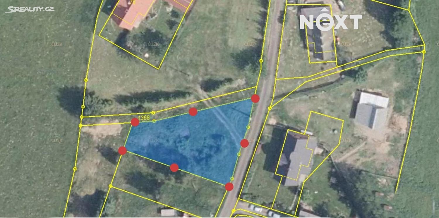 Prodej  stavebního pozemku 820 m², Oloví - Studenec, okres Sokolov