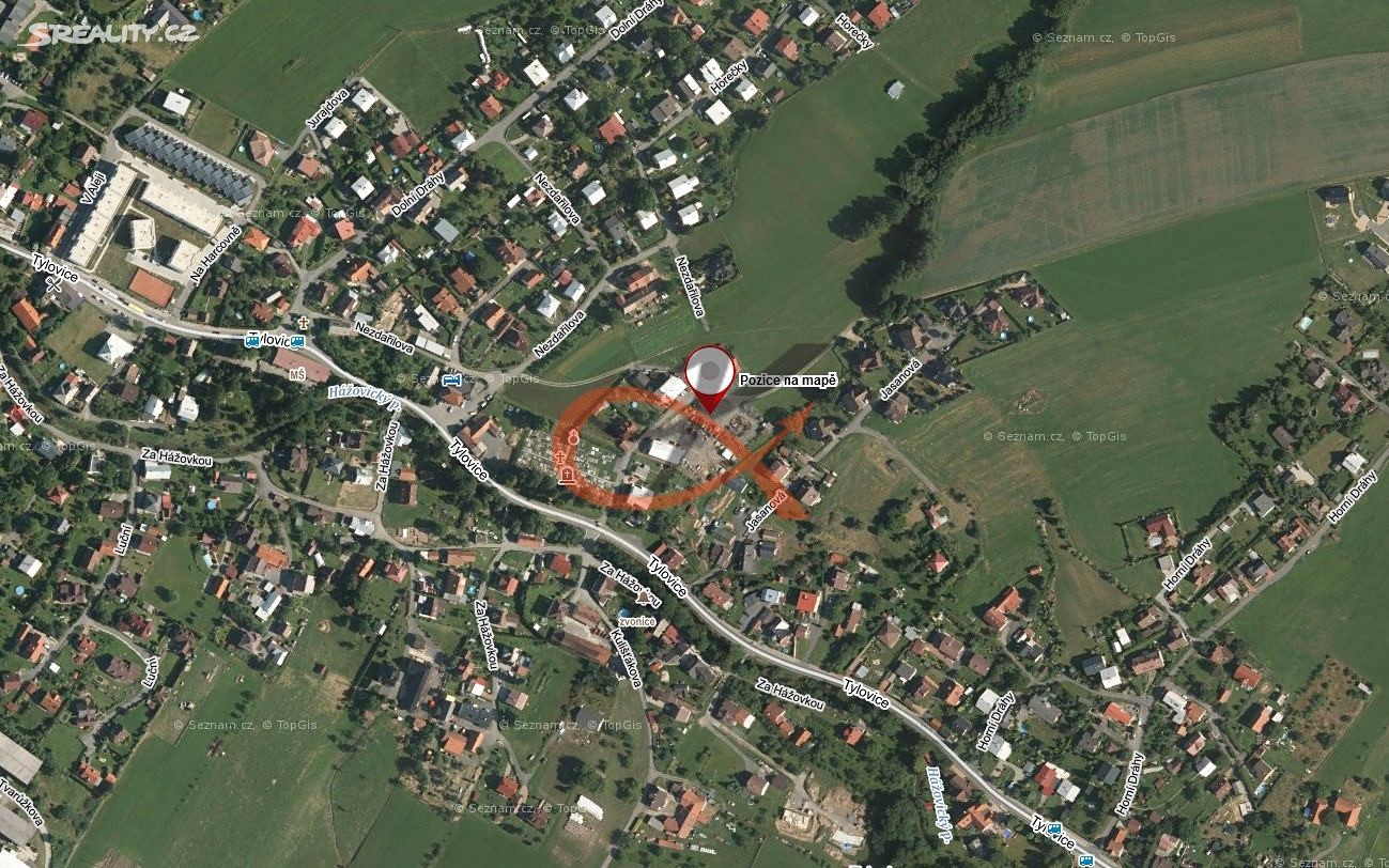 Prodej  stavebního pozemku 1 638 m², Rožnov pod Radhoštěm, okres Vsetín