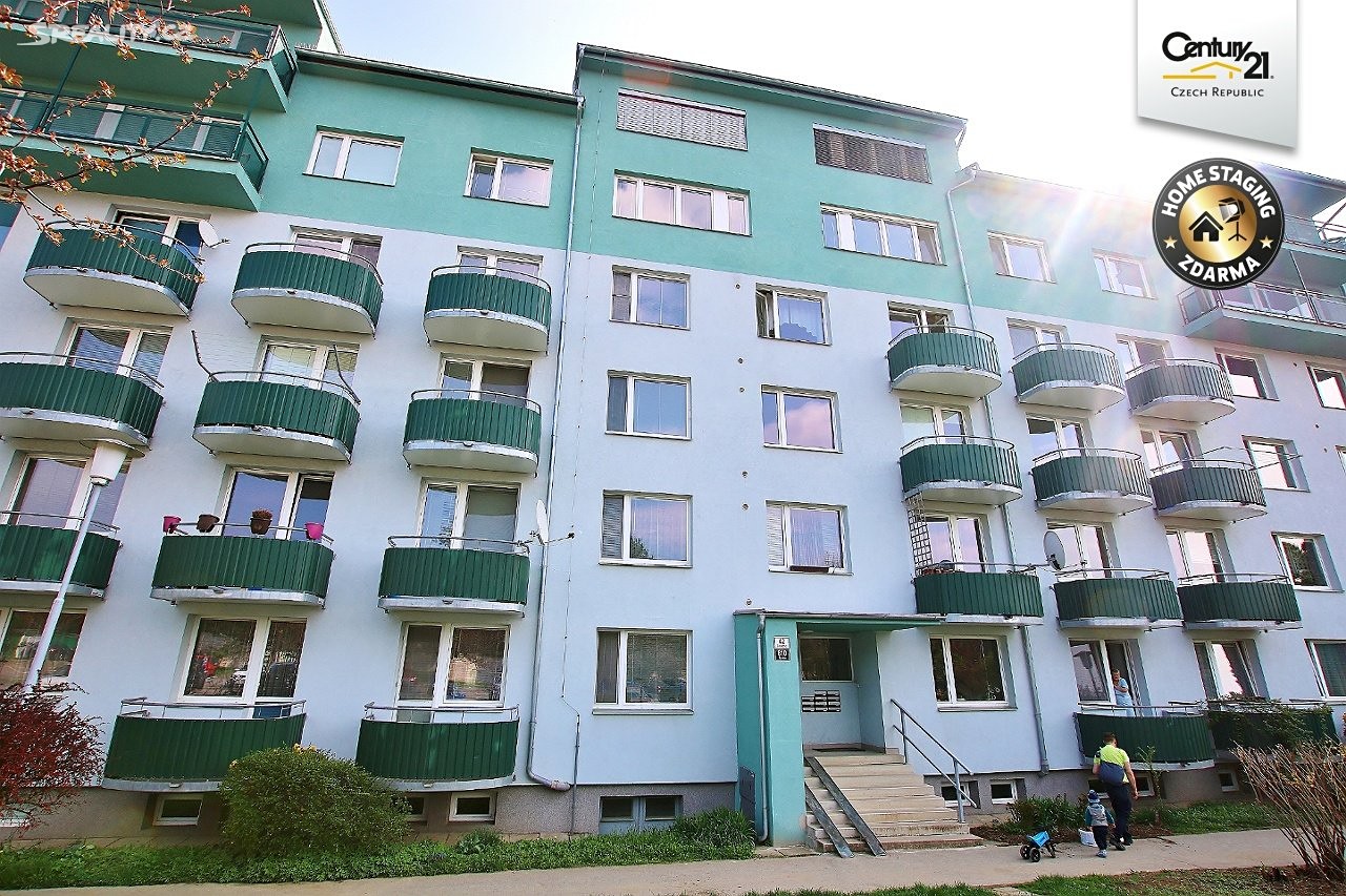 Pronájem bytu 1+1 35 m², Černého, Brno - Bystrc