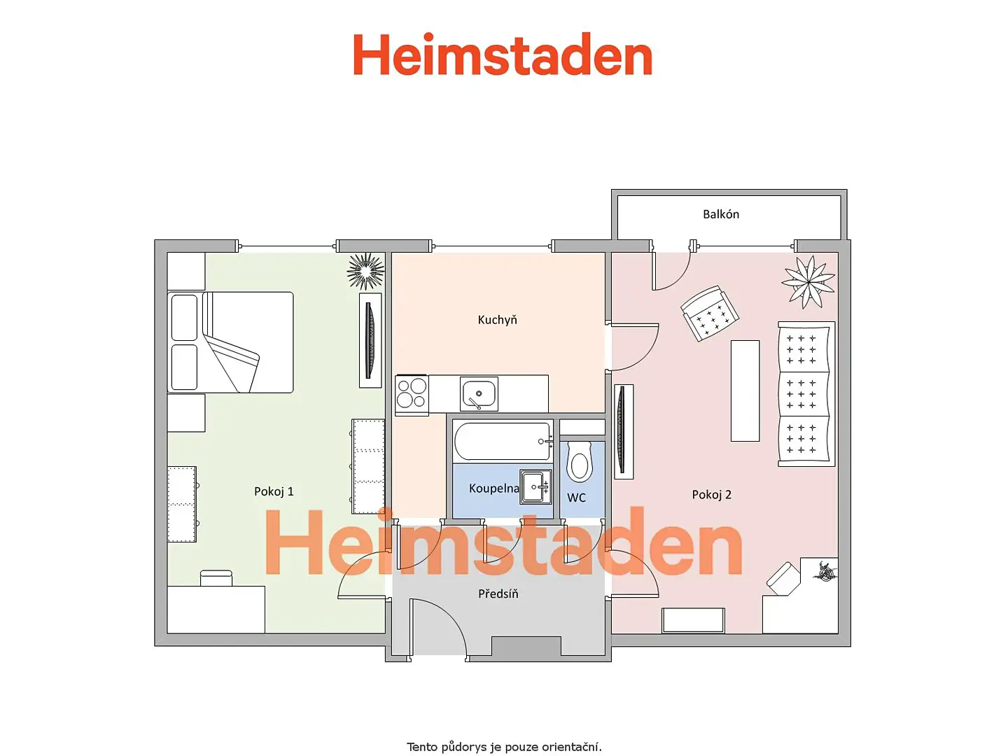 Pronájem bytu 2+1 54 m², Dlouhá třída, Havířov - Podlesí
