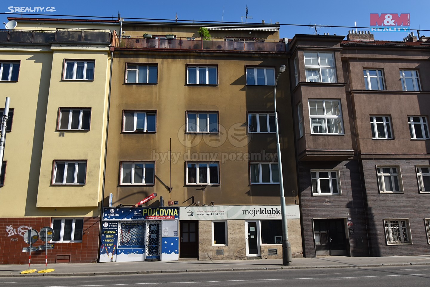 Prodej bytu 1+kk 30 m², Plzeňská, Praha 5 - Smíchov