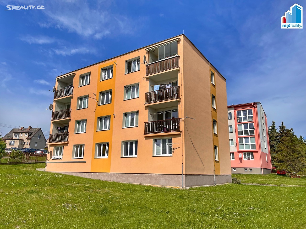 Prodej bytu 2+1 60 m², Úněšov, okres Plzeň-sever
