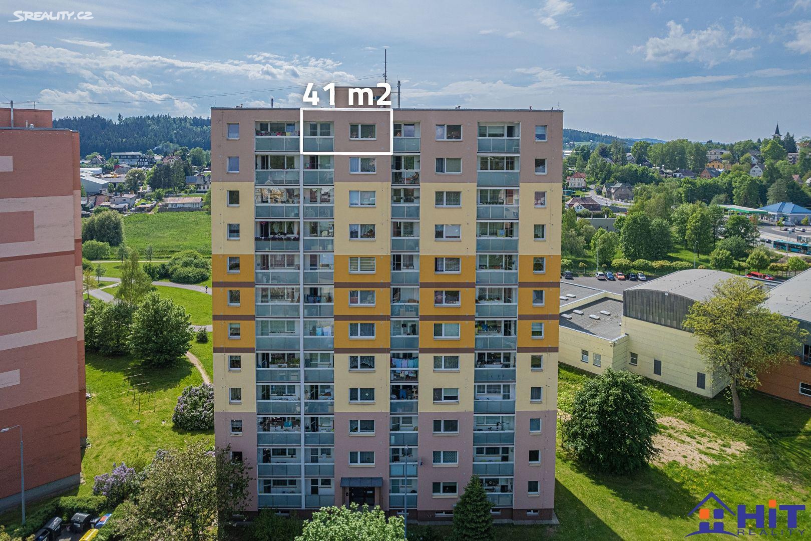 Prodej bytu 2+kk 41 m², F. L. Čelakovského, Jablonec nad Nisou - Mšeno nad Nisou