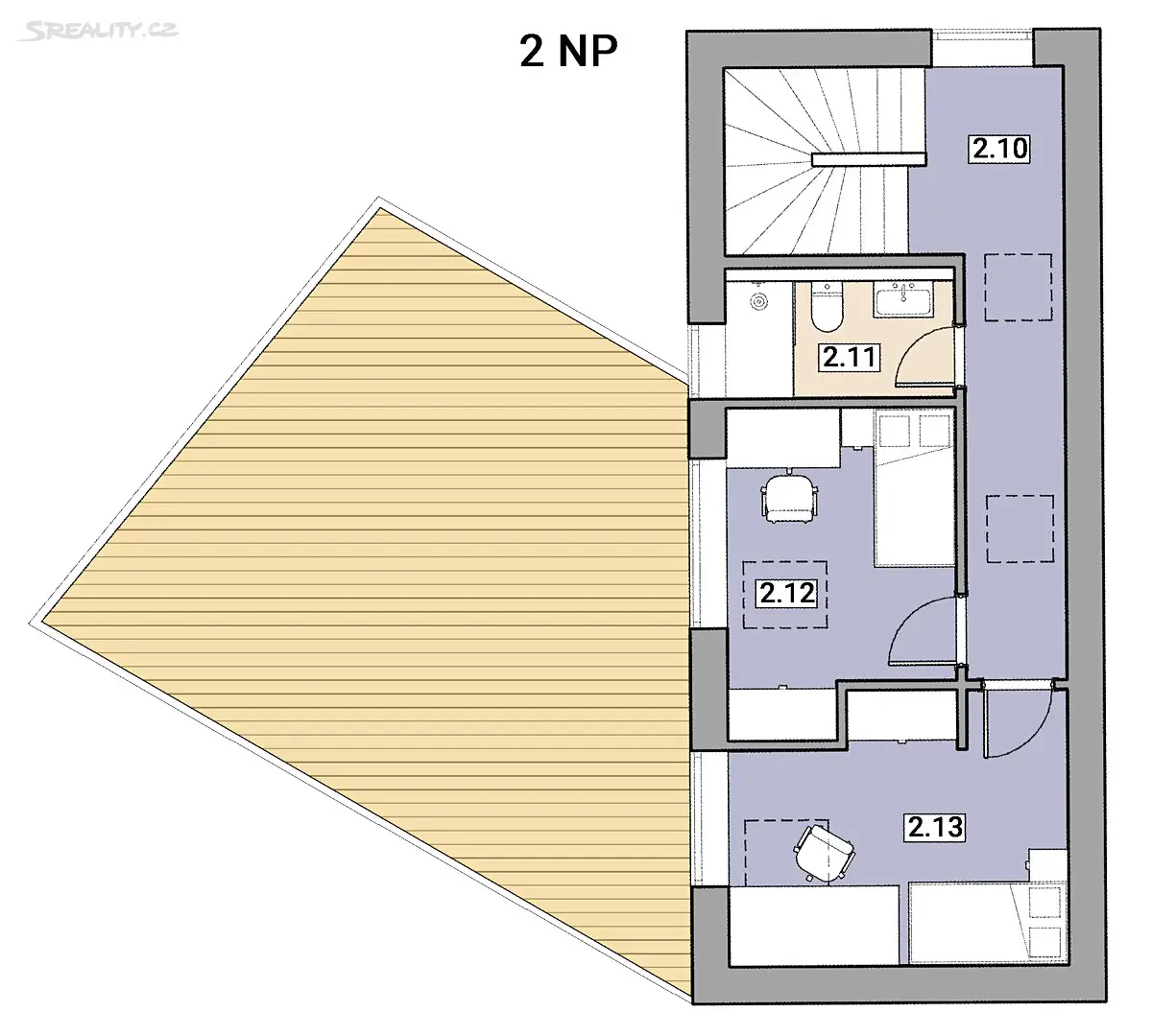Prodej bytu 3+kk 111 m², Úžická, Postřižín