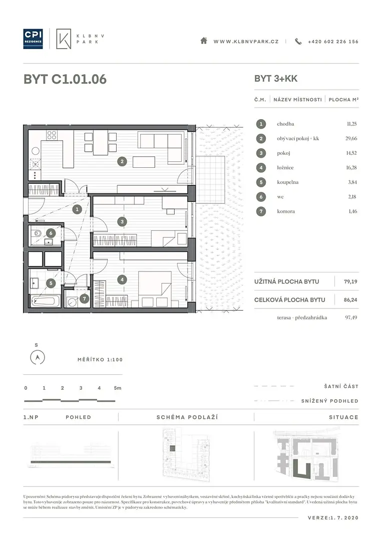 Prodej bytu 3+kk 80 m², Kolbenova, Praha 9 - Vysočany