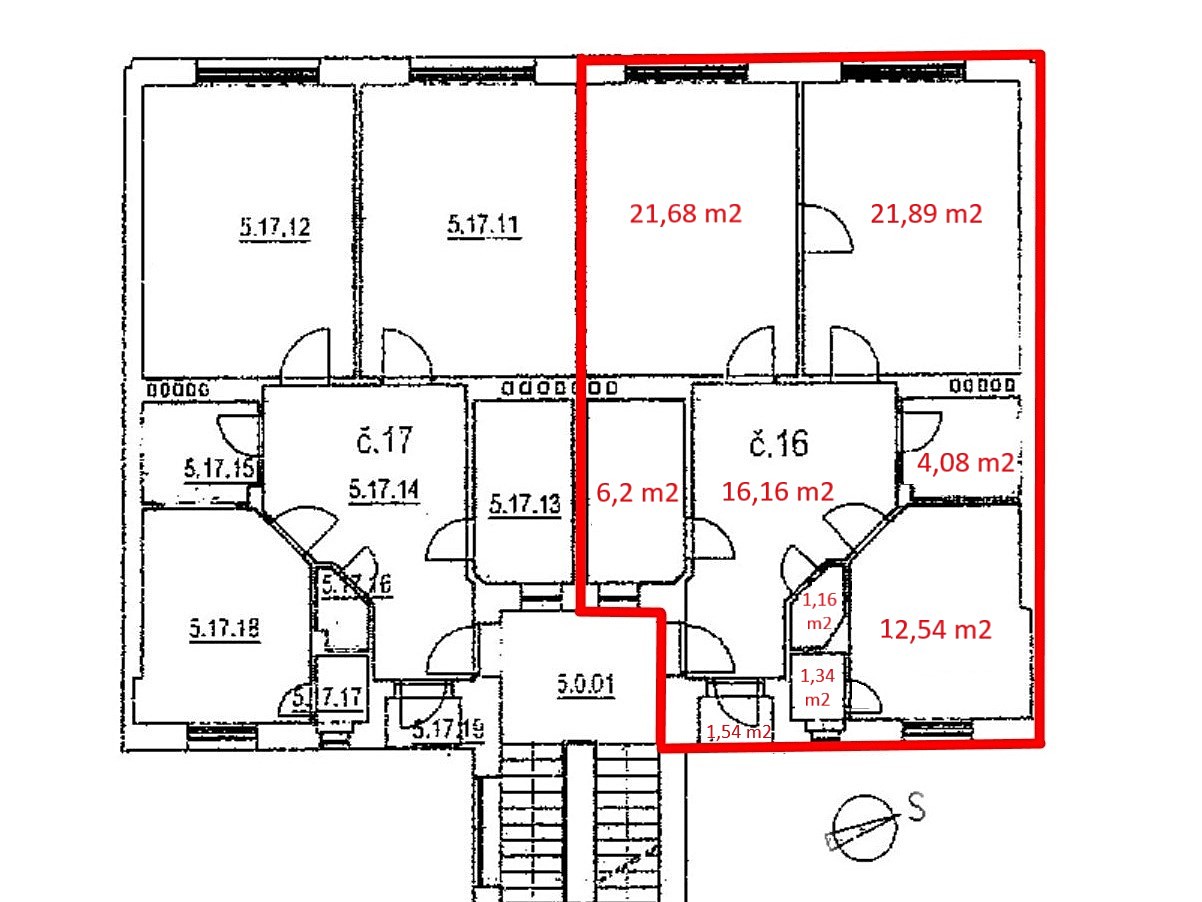 Prodej bytu 4+kk 95 m², Špitálka, Brno - Zábrdovice