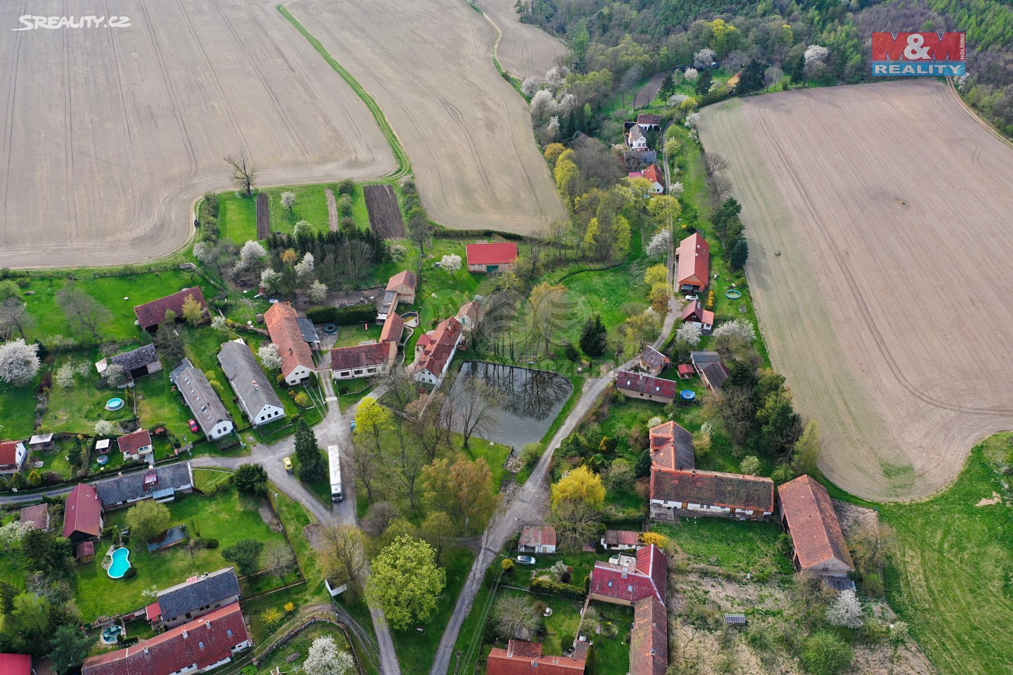 Prodej  rodinného domu 170 m², pozemek 448 m², Mlečice - Prašný Újezd, okres Rokycany
