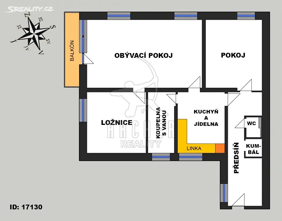 Prodej bytu 3+1 109 m², Nádražní, Vráž
