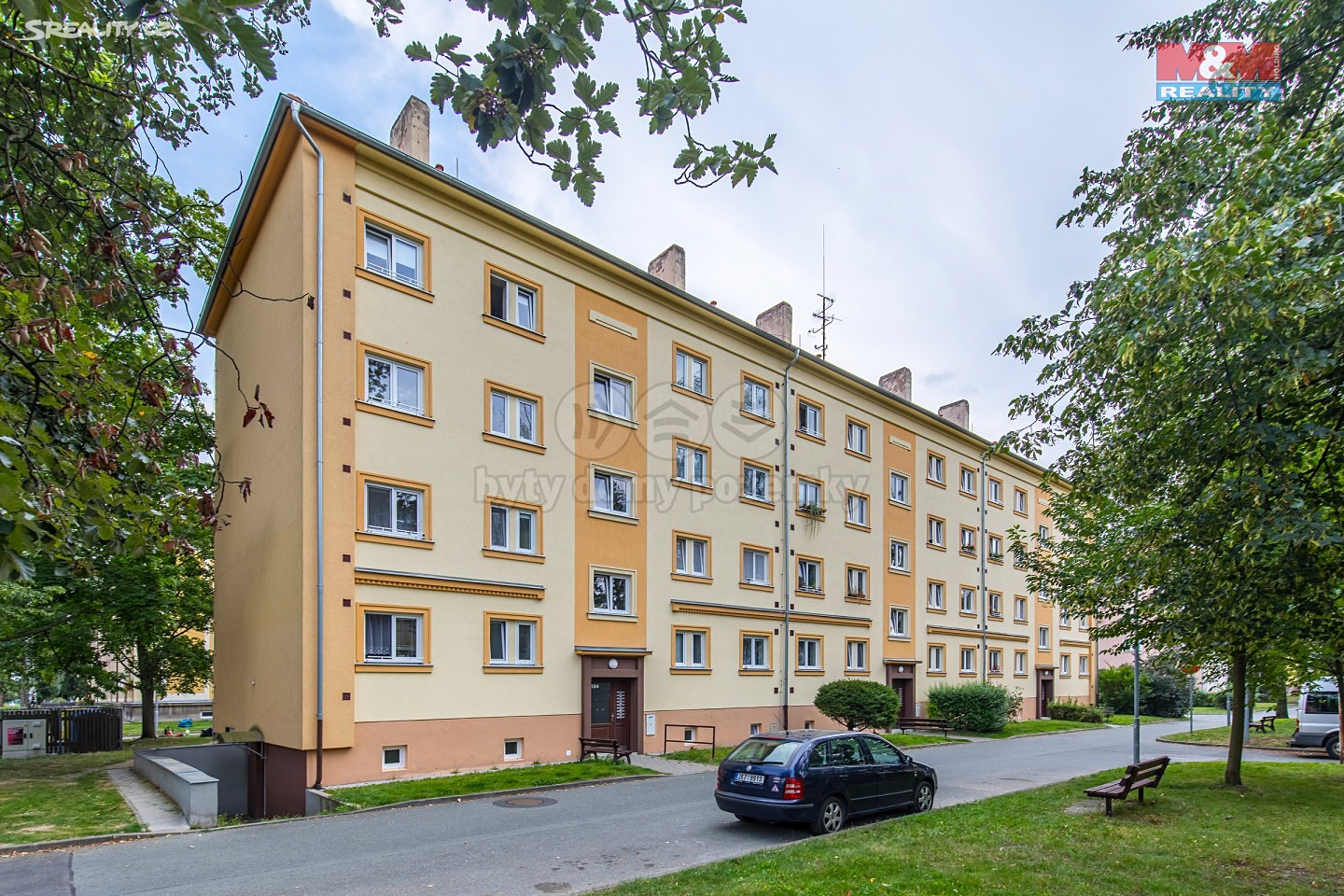Pronájem bytu 2+1 54 m², Jilemnického, Pardubice - Zelené Předměstí